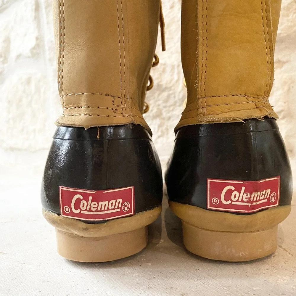 Coleman Thinsulate - Steel Shank - Men's Size 8 All Weather‎ Duck Boots